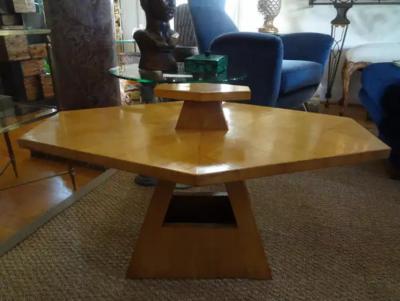 Jules Leleu French Art Deco Table Attributed To Jules Leleu