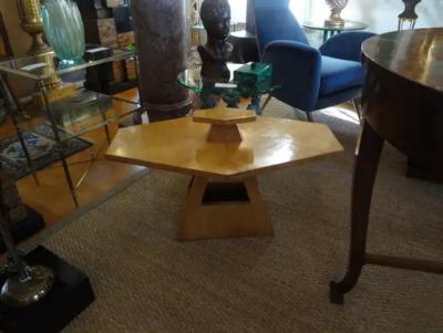 Jules Leleu French Art Deco Table Attributed To Jules Leleu