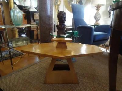 Jules Leleu French Art Deco Table Attributed To Jules Leleu