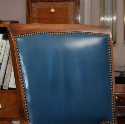 Jules Leleu JULES LELEU Set of Four Art Deco Armchairs