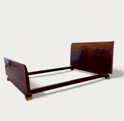 Jules Leleu Jules Leleu 1883 1961 Bed Frame circa 1940