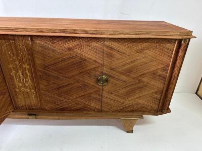 Jules Leleu Jules Leleu Attributed Sideboard Credenza