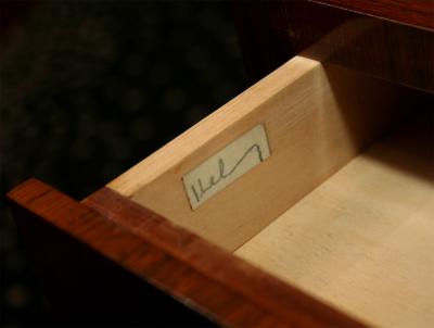 Jules Leleu Jules Leleu Pair Of French Art Deco Side Tables