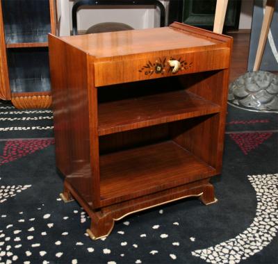 Jules Leleu Jules Leleu Pair Of French Art Deco Side Tables