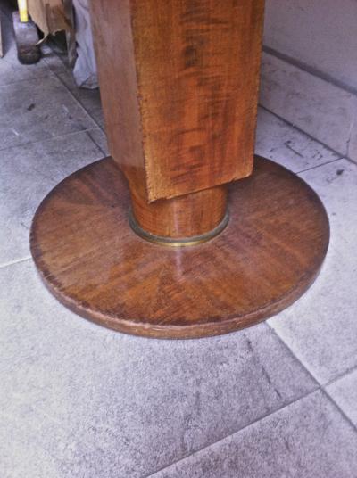 Jules Leleu Jules Leleu Signed Coffee Table with a Superb Marble Top