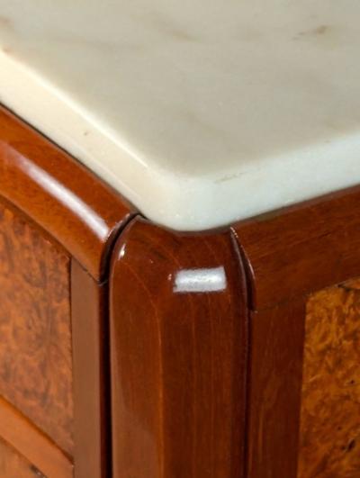 Jules Leleu Jules Leleu cabinet in mahogany and amboyna
