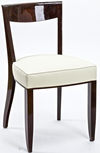 Jules Leleu Jules Leleu exceptional set of 6 dinning chairs