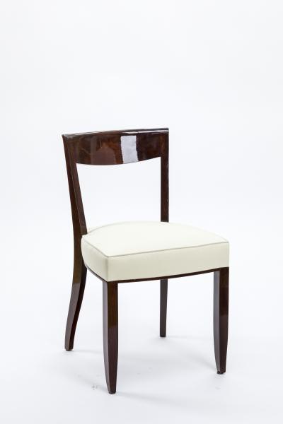 Jules Leleu Jules Leleu exceptional set of 6 dinning chairs