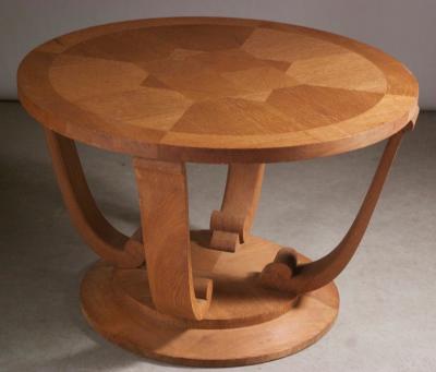 Jules Leleu Jules Leleu oak parquetry table