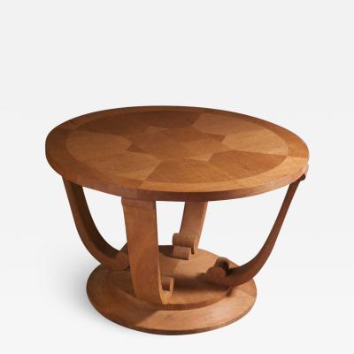 Jules Leleu Jules Leleu oak parquetry table