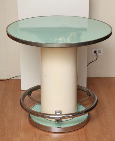 Jules Leleu Maison Leleu Modernist Round Table