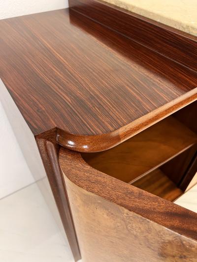 Jules Leleu Monumental 119 Long French Art Deco Credenza Style of Jules Leleu