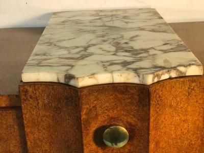 Jules Leleu Monumental and Rare Art Deco Sideboard or Cabinet by Jules Leleu