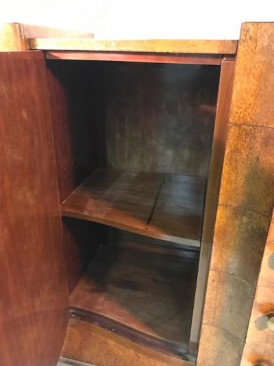 Jules Leleu Monumental and Rare Art Deco Sideboard or Cabinet by Jules Leleu