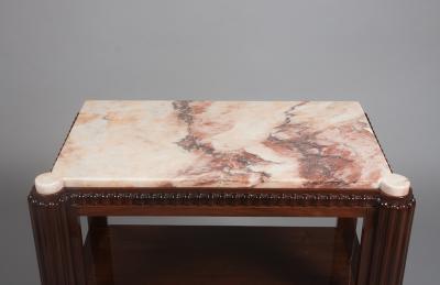 Jules Leleu Petite Marble top Etagere