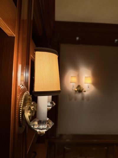 Jules Leleu Set of Four Signed Wall Sconces by Jules Leleu 