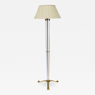 Jules Leleu Standing lamp by Jules Leleu