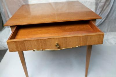 Jules Leleu WALNUT ART DECO PERIOD GAME TABLE BY JULES LELEU