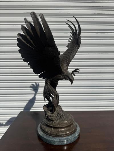 Jules Moigniez Jules Moigniez 25 Bronze Sculpture The Falcon 