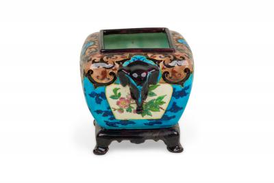 Jules Vieillard French Victorian Chinoiserie Cachepot