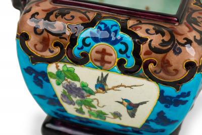 Jules Vieillard French Victorian Chinoiserie Cachepot