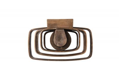 Jules Wabbes Raw bronze wall light