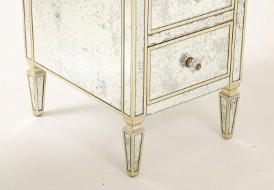 Julia Gray Mirrored Desk Vanity