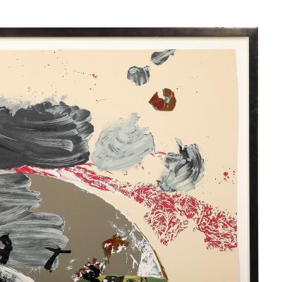 Julian Schnabel Olatz L pez Color Screenprint on Arches Paper by Julian Schnabel