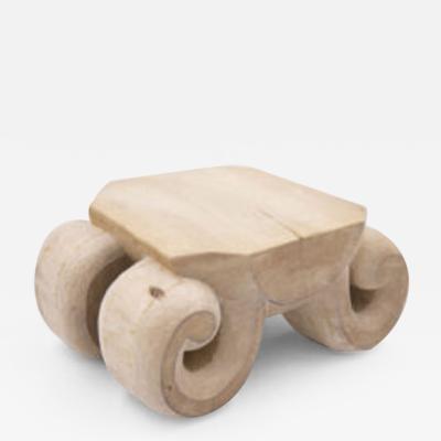 Julian Schwarz Horned Stool Volutes