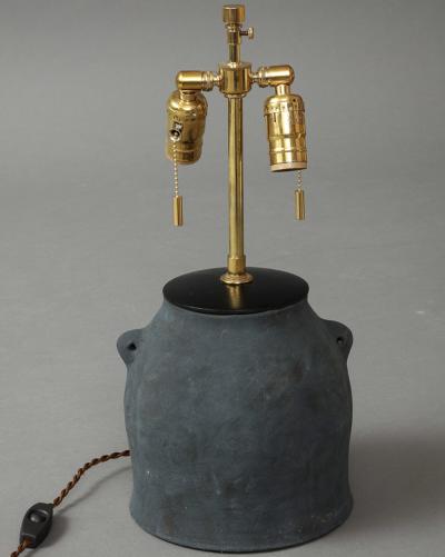 Julie Terestman Oreilles Coal Blue Table Lamp