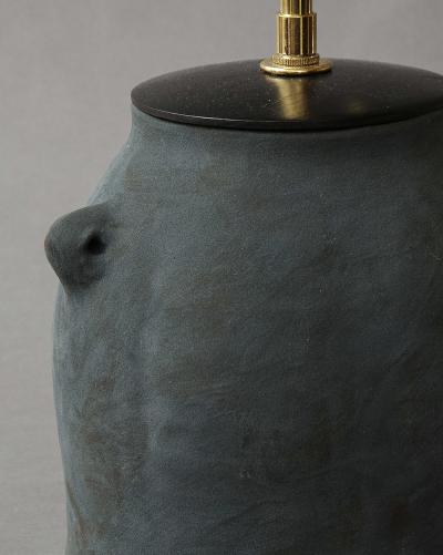 Julie Terestman Oreilles Coal Blue Table Lamp