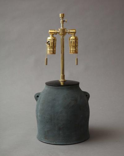 Julie Terestman Terestman Short Coal Blue Table Lamp