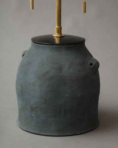 Julie Terestman Terestman Short Coal Blue Table Lamp