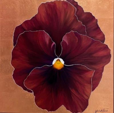 Julie Whitehead Crimson Pansy