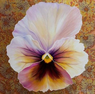 Julie Whitehead Pastel Hue Pansy