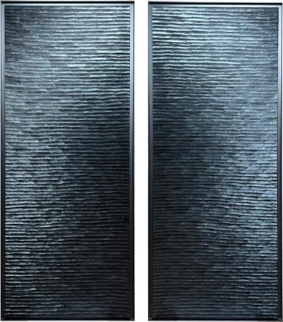 Julien Vermeulen Black Shudder Diptych