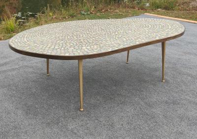 Juliette Derel Extraordinary Juliette Derel Attr Free Form Colorful Tile Top Coffee Table