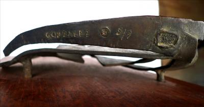 Julio Gonzalez Petit masque d coup Montserrat