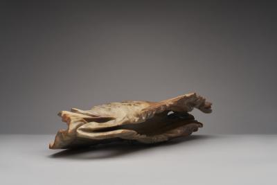 Julio Mart nez Barnetche Hoja Aventurine sculpture