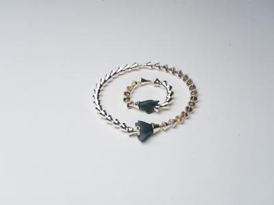 Julio Mart nez Barnetche JADE BELL jewelry set