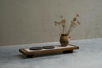 Julius Caesar Neoclassical Repouss in Patinated Copper 19th Century