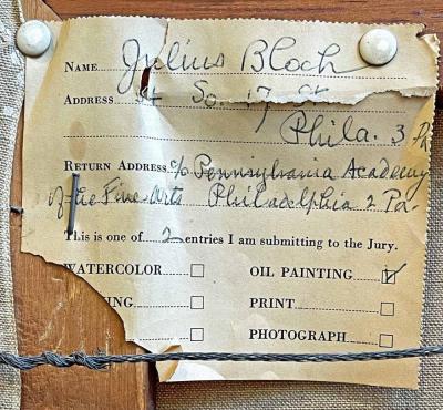 Julius Thiengen Bloch Young Aegean Islander Brilliant Painting by Julius Bloch