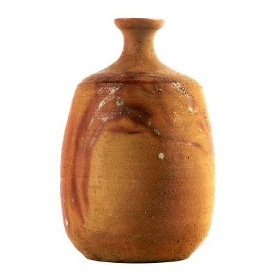 Jun Isezaki Modern Studio Vase Bizen Ware by Jun Isezaki