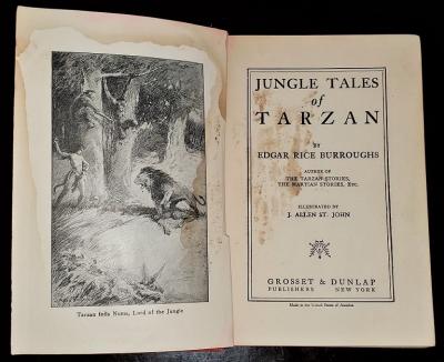 Jungle Tales of Tarzan First Edition