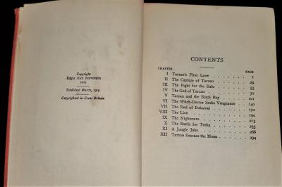 Jungle Tales of Tarzan First Edition