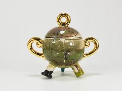 Juraj Mahalik Sculptural Postmodern Pop Art Tea Service by Art4 Slovakia 1990s