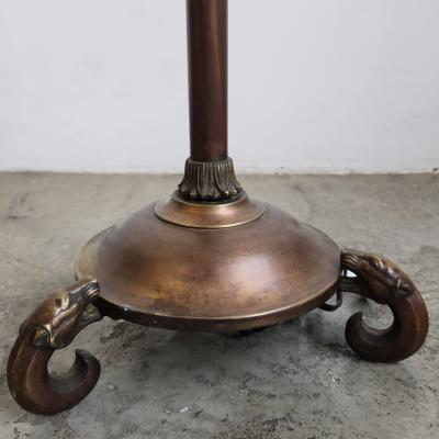 Just Andersen Adjustable Brass Floor Lamp Scandinavia 1920s