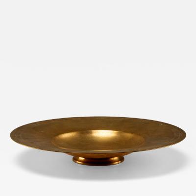 Just Andersen Art Deco Brass Bowl by Just Andersen Denmark 1930s