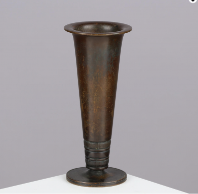 Just Andersen Bronze Vase by Just Andersen