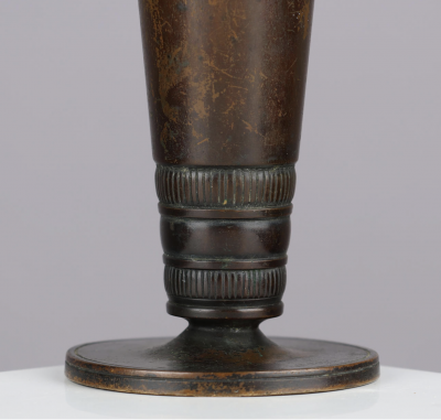 Just Andersen Bronze Vase by Just Andersen
